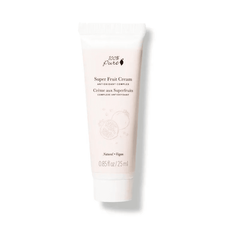 Image of 100% Pure Super Fruit Cream Antioxidant Complex, a potential contender for the best aloe vera skincare product
