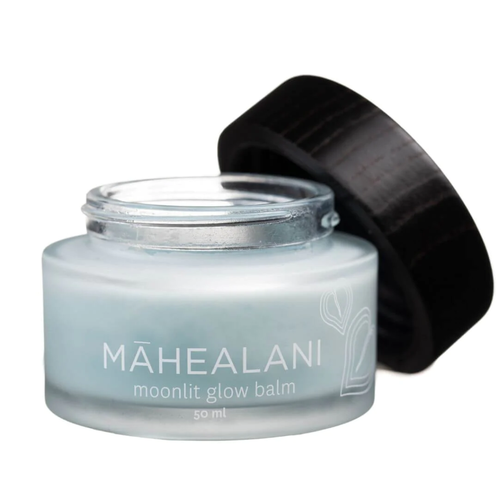 Image of MAHEALANI moonlit glow balm, a potential choice for the best moisturizer for dry skin